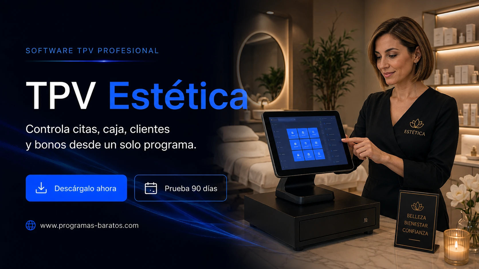 TPV para Estética - descarga y prueba del programa