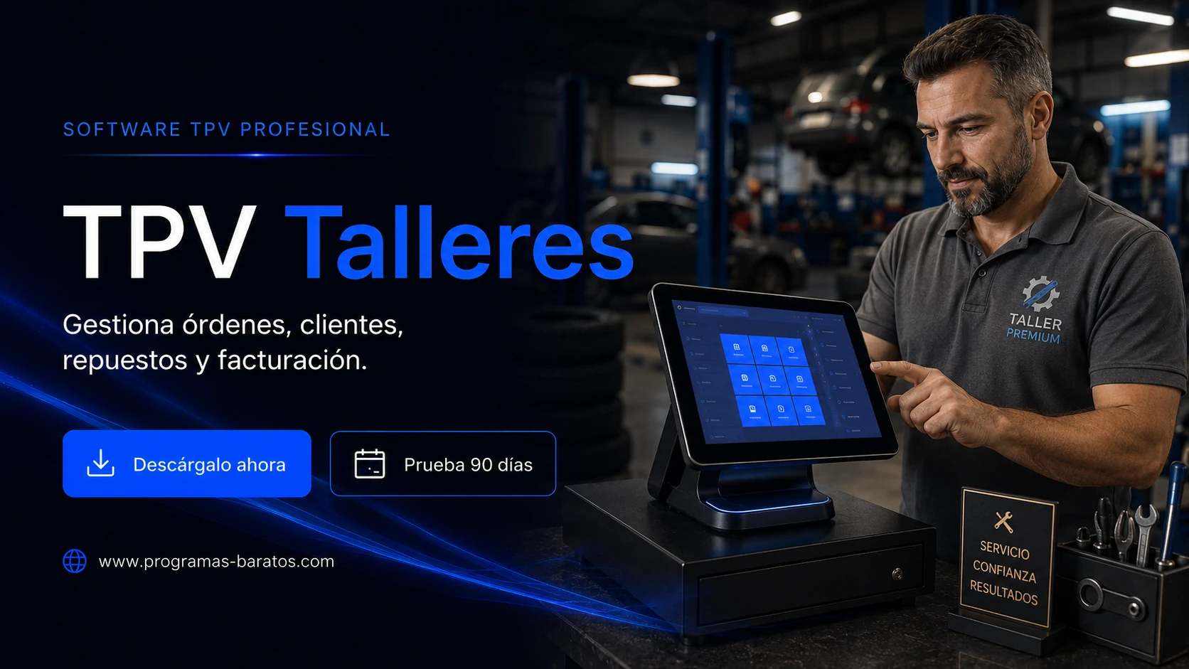 Software para Talleres Mecánicos - descarga y prueba del programa