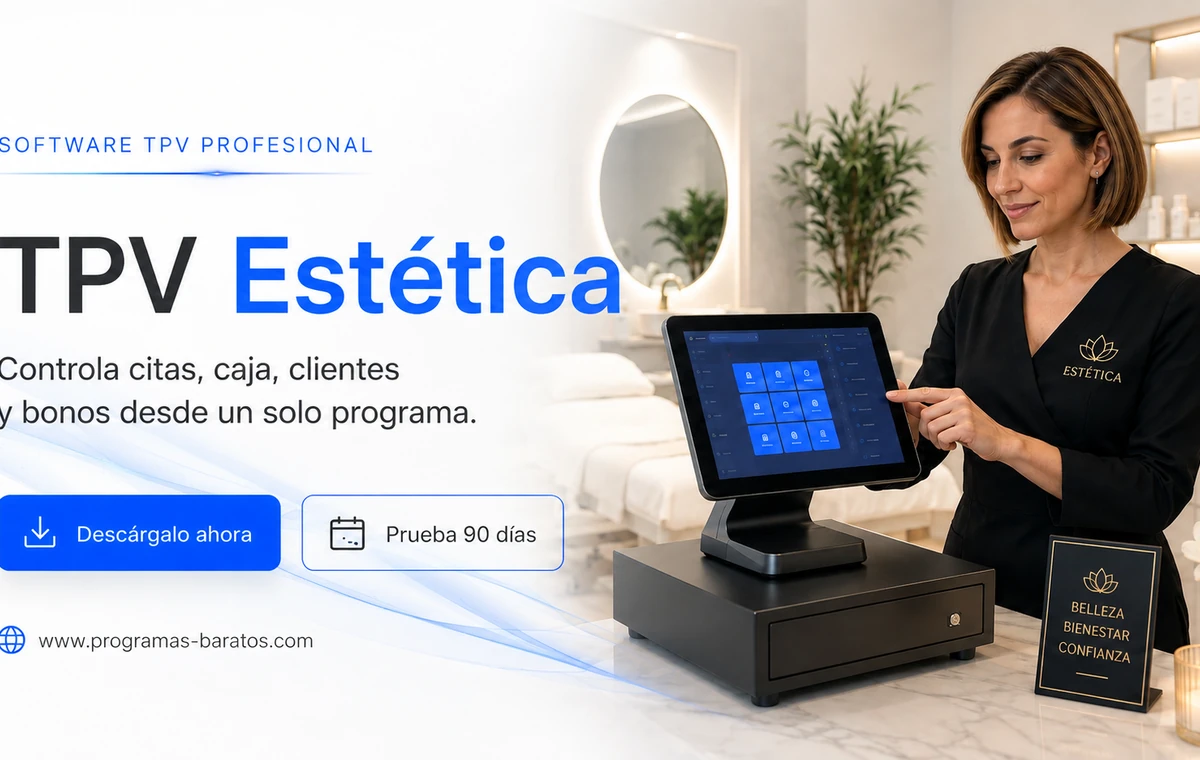 TPV para Estética: software de gestión para centros de estética y belleza