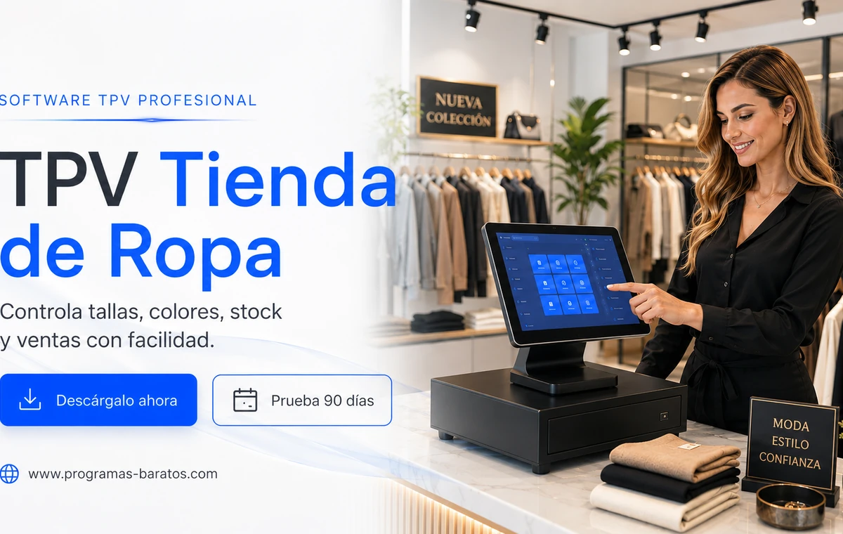 TPV para Zapaterías: software de gestión para calzado, deporte e inventario
